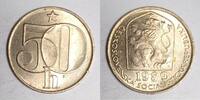 République tchèque 50 Haleru CZECHOSLOVAKIA - KM 89 - 50 HALERU 1989 -