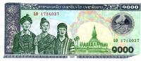 Laos 1.000 Kip LAO - PICK 32 A a - 1.000 KIP - 1998 -