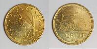 Hongrie 5 Forint HUNGARY - KM 694 - 5 FORINT 2001 - LARGE WHITE EGRETTE -