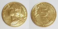 France 5 Centimes GADOURY 175 - 5 CENTIMES 1994 TYPE MARIANNE 3 plis Abeille - SUP à FDC - KM 933 -