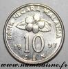Malaisie 10 Sen MALAYSIA - KM 51 - 50 SEN 1997 -