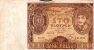 Pologne 100 Zlotych POLAND - PICK 75 - 100 ZLOTYCH - 09/11/1934 - TTB -