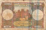 Maroc 100 Francs MOROCCO - PICK 45 - 100 FRANCS - 19/04/1951 - TB -