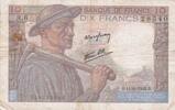 France 10 Francs FRANCE - F.08/03 - 10 Francs Miner - 11/06/1942 - R.6 -