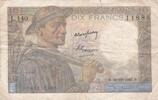 France 10 Francs FRANCE - F.08/17 - 10 Francs Miner - 09/01/1947 - B.132 -