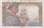 France 10 Francs FRANCE - F.08/04 - 10 Francs Miner - 15/10/1942 - X.10 -
