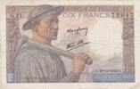France 10 Francs FRANCE - F.08/06 - 10 Francs Miner - 26/11/1942 - G.21 -
