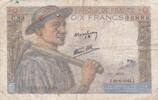 France 10 Francs FRANCE - F.08/12 - 10 Francs Miner - 22/06/1944 - C.89 -