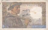 France 10 Francs FRANCE - F.08/17 - 10 Francs Miner - 09/01/1947 - W.131 -