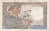 France 10 Francs FRANCE - F.08/17 - 10 Francs Miner - 09/01/1947 - B.132 -