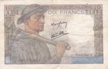 France 10 Francs FRANCE - F.08/17 - 10 Francs Miner - 09/01/1947 - A.132 -