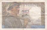 France 10 Francs FRANCE - F.08/17 - 10 Francs Miner - 09/01/1947 - Z.131 -