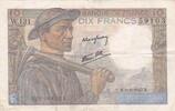 France 10 Francs FRANCE - F.08/17 - 10 Francs Miner - 09/01/1947 - W.131 -