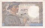 France 10 Francs FRANCE - F.08/17 - 10 Francs Miner - 09/01/1947 - Z.131 -
