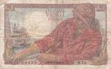 France 20 Francs FRANCE - F.13/05 - 20 Francs fisherman - 28/01/1943 - N.75 -