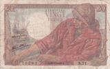 France 20 Francs FRANCE - F.13/05 - 20 Francs fisherman - 28/01/1943 - N.71 -