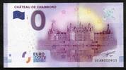 France 0 euro FRANCE - County 41 - CHAMBORD - CASTLE - 2016-1 -