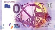Allemagne 0 euro GERMANY - EUROPA PARK - 2016-1 - RADAR NUMBER 6776 -