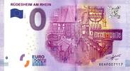 Allemagne 0 euro GERMANY - RÜDESHEIM ON THE RHEIN - 2016-1 - RADAR NUMBER 7117 -
