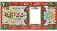Mauritanie 200 Ouguiya MAURITANIA - PICK 5 - 200 OUGUIYA - 28/11/2002 -