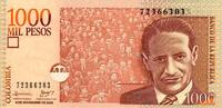 Colombie 1.000 Pesos COLOMBIA - PICK 456 e - 1000 PESOS - 8/11/2006 -