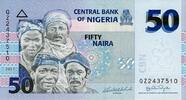 Nigeria 50 Naira NIGERIA - PICK 35 b - 50 NAIRA 2007 -