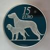 Irlande 15 Euro IRELAND - 15 EURO - 2012 - DOG - HARP -