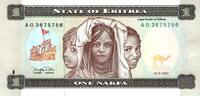 Erythrée 1 Nafka ERITREA - PICK 1 - 1 NAKFA - 24/05/1997 -