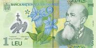 Roumanie 1 Leu ROMANIA - PICK 117 a - 1 LEU - 01/07/2005 - PREFIXE 05 -