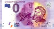 Allemagne 0 euro GERMANY - WARTBURG - Lutherstube Hall - 2016-2 -