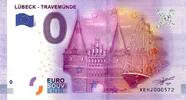 Allemagne 0 euro GERMANY - TOURISTIC 0 EURO SOUVENIR NOTE - LÜBECK - TRAVEMÜNDE - 2016-1 -