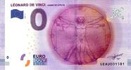 France 0 euro FRANCE - County County 37400 - AMBOISE - LEONARDO DA VINCI - VITRUVIAN MAN - 2016-2 -