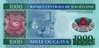 Mauritanie 1000 Ouguiya MAURITANIA - PICK 19 - 1000 OUGUIYA - 28/11/2014 - POLYMER -