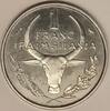 Madagascar 1 Franc MADAGASCAR - KM E6 - 1 FRANC 1965 - ESSAY - ZEBU -