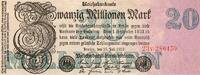 Allemagne 20 Millionen Mark GERMANY - PICK 97 b - 20 MILLIONEN MARK - 25/07/1923 -