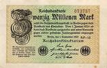 Allemagne 20 Millionen Mark GERMANY - PICK 108 - 20 MILLIONEN MARK - 01/09/1923 -