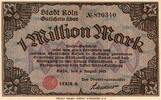 Allemagne 1 Million Mark GERMANY - STADT KÖLN - 1 MILLION MARK - 1923 - SERIE A -