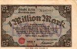 Allemagne 1 Million Mark GERMANY - STADT KÖLN - 1 MILLION MARK - 1923 - SERIE B -