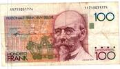 Belgique 100 Francs BELGIUM - PICK 142 a - 100 FRANCS - NON DATE (1992 - 1994) -