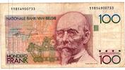 Belgique 100 Francs BELGIUM - PICK 142 a - 100 FRANCS - NON DATE (1992 - 1994) -