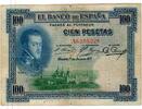 Espagne 100 Pesetas SPAIN - PICK 69 - 100 PESETAS 1925 - 01/07/1925 -