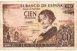 Espagne 100 Pesetas SPAIN - PICK 150 - 100 PESETAS - 19/11/1965 -