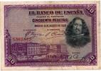 Espagne 50 Pesetas SPAIN - PICK 75 a - 50 PESETAS - 15/08/1928 -