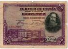 Espagne 50 Pesetas SPAIN - PICK 75 a - 50 PESETAS - 15/08/1928 -