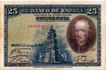 Espagne 25 Pesetas SPAIN - PICK 74 b - 25 PESETAS - 08/15/1928 - Calderon de la Barca - SERIE C -