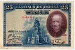 Espagne 25 Pesetas SPAIN - PICK 74 b - 25 PESETAS - 08/15/1928 - Calderon de la Barca -