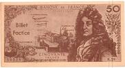 France 50 Francs FRANCE - DUMMY TICKET - 50 FRANCS RACINE - FOR SCHOOL USE -