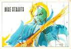 Postcard - ROCK GROUP - DIRE STRAIT -