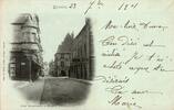 France County 70300- LUXEUIL-LES-BAINS - MAIN STREET AND FRANCOIS 1ST HOUSE -