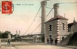 France County 70100 - GRAY - THE SUSPENDED BRIDGE -